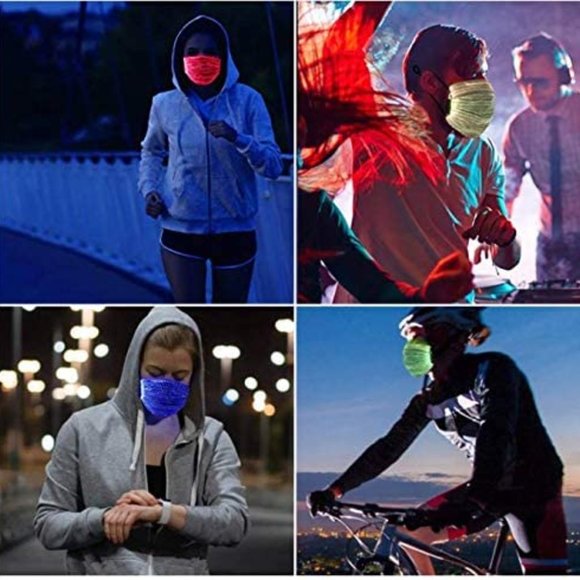 7 color LED light face mask. With various flashing - Picture 1 of 9